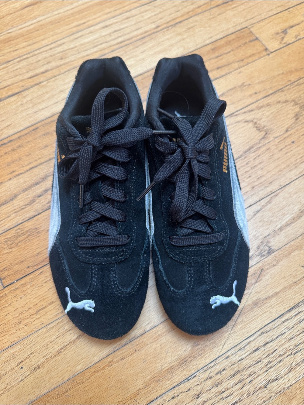 Puma Speedcat Sneakers - black and white